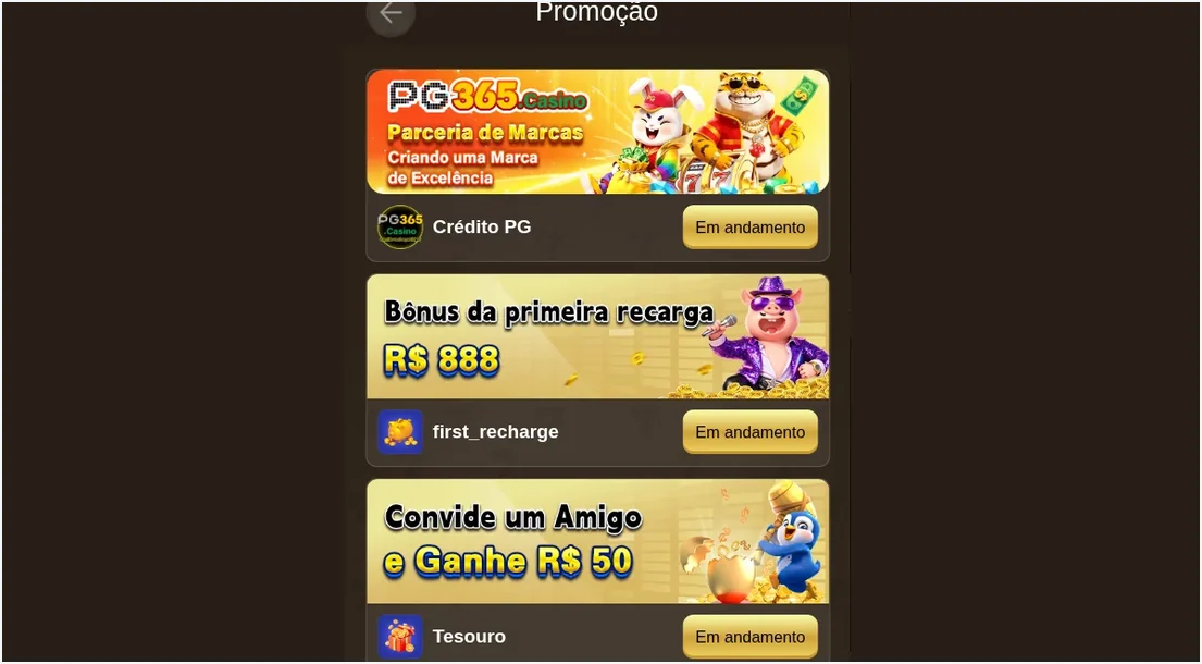 Página de Promoções do Win555 Casino, Lista de cartões de bônus com "Crédito PG", "Bônus da primeira recarga" e "Convide, 21.10.2026